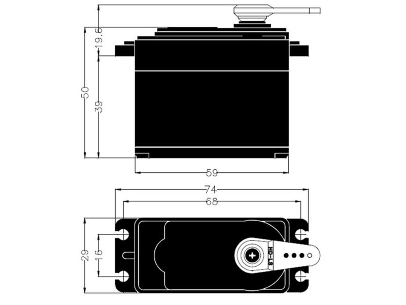 Servo HS-755HB
