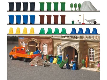 Busch Müll-Set H0                  