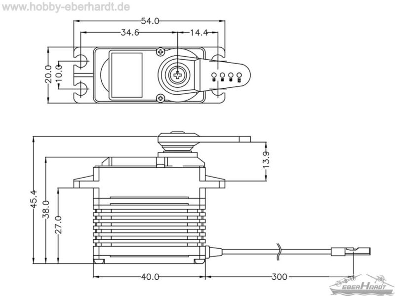 Servo HSG-8315BH
