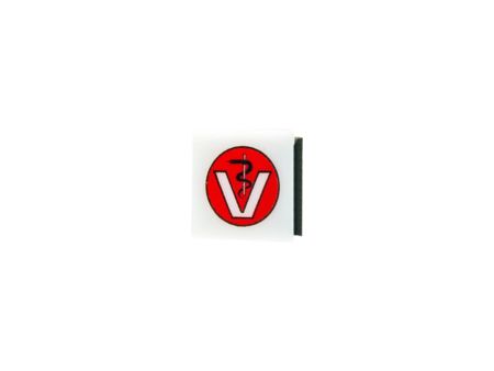 Viessmann H0 Reklameschild Tierarzt mit LED-Beleuchtung