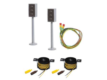Faller Car-System 2 LED-Ampeln mit Stopp-Stellen
