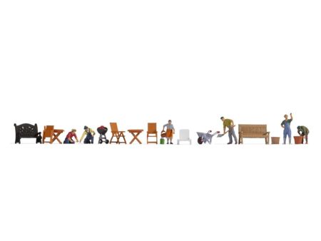 NOCH  HO Figuren-Themenwelt „Im Garte…