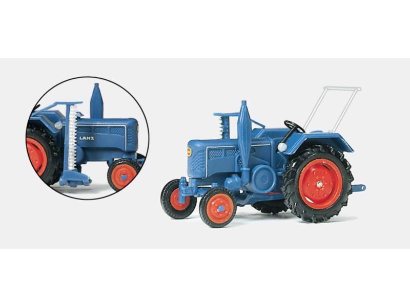 Preiser HO Ackerschlepper LANZ D 2416. Fertigmodell