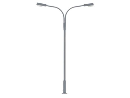 Faller H0 LED-Kofferleuchte, zweiarmig, kaltweiß