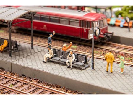 Faller HO 2 Bahnsteigbänke