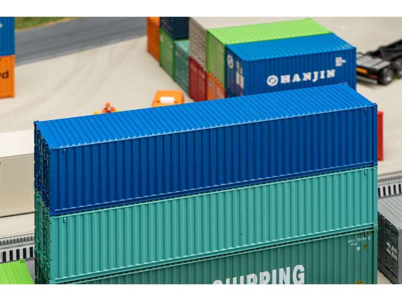 Faller H0 40' Container, blau