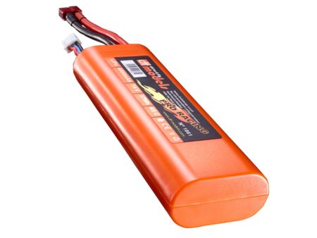 DF Mali Lipo Akku 2S - 7,4 Volt - 4000mAh, 45C - rund