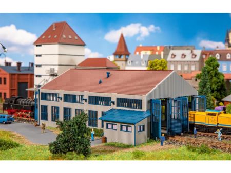 Faller  Spur N Moderner Lokschuppen, 2-ständig