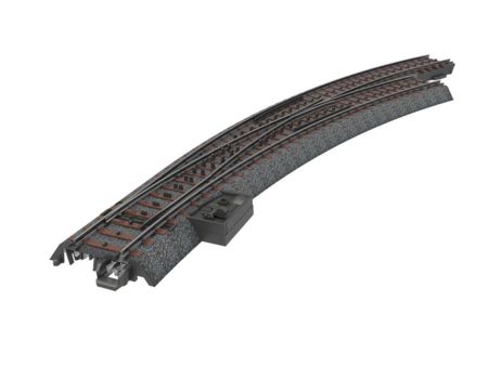 Märklin  C-Gleis  Bogenweiche rechts, schlank