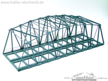 H0-Metall-Bogenbrücke 2-gleis