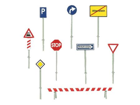 Faller  Spur N Verkehrsschilder-Set