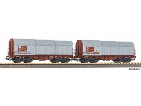 Piko HO 2er Set Teleskophaubenwg. FS IV