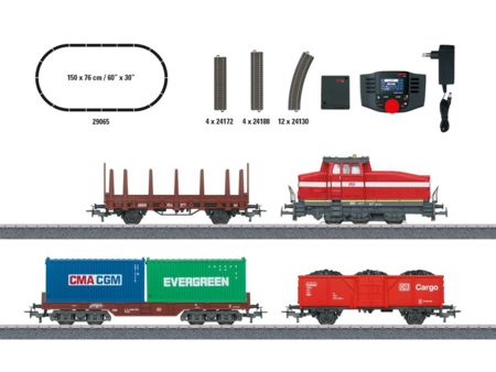 Märklin HO Startset Moderner Rangierbetrieb mit DHG 500