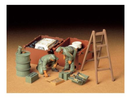 Tamiya 1:35 Diorama-Set Dt. Panzer Instands.(2)