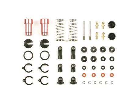 Tamiya Stoßdämpfer Set Alu (2) Low Fric. lila
