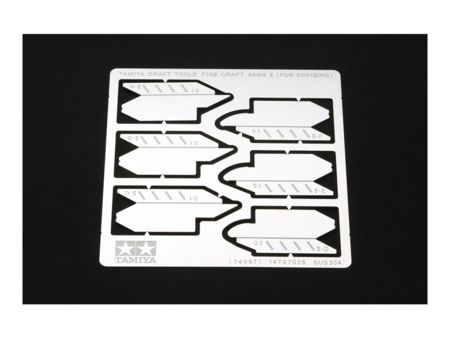 Tamiya Fotoätz-Sägeblatt 0,1mm (2x3) Anreißen