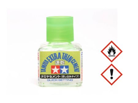 Tamiya Plastikkleber 40ml Quick extrad. Tamiya