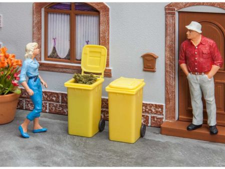 Pola G 2 Mülltonnen, gelb