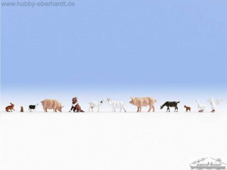 NOCH N Tiere auf dem Bauernhof