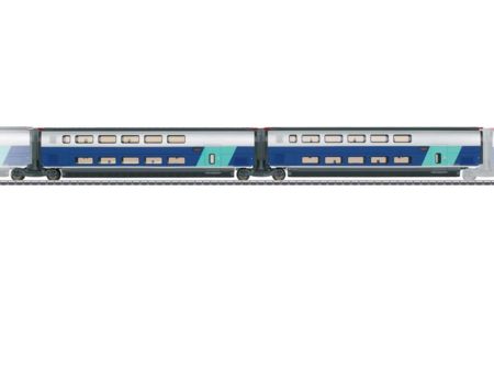 Märklin HO Erg.wg.-Set 2 TGV Duplex