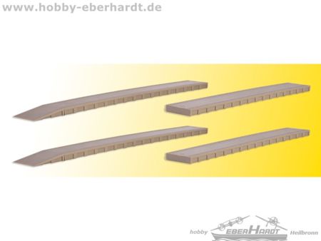 Vollmer H0 Gepäckbahnsteig, sechsteilig