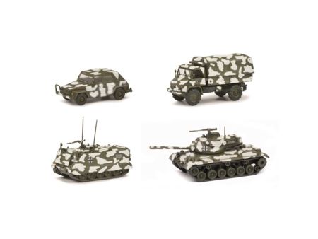 Schuco Set Wintertarnung 1:87