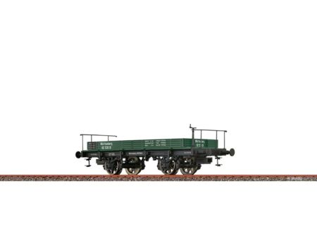BRAWA  H0 Niederbordwagen Xt K.W.St.E. I