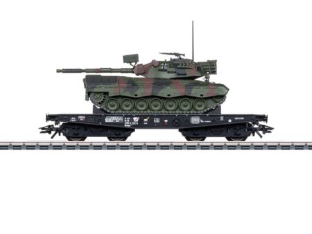 Märklin HO Schwerlast Rlmmps Leo 1A1