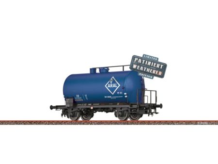 Brawa H0 Kesselwagen Z [P] DB, Epoche III, Aral patiniert