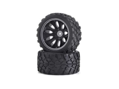 Carson 1:10 Räder (2) Truggy schwarz
