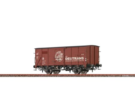 Brawa H0 Gedeckter Güterwagen Gw (G) DR, Epoche IV, Deutrans