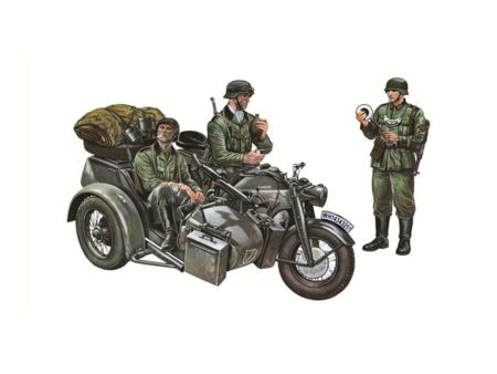Italieri 1:35 Motorrad-Gespann Zündapp KS750