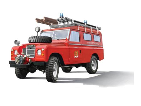 Italieri 1:24 Land Rover Fire Truck