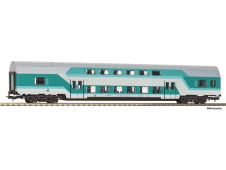 PIKO HO Doppelstock Personenwagen DBuz 747.3 DR IV