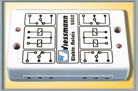 Viessmann Elektronisches Relais 2 x 2UM 