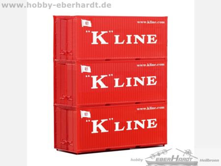 Piko 3er Set 20 Container K-Line