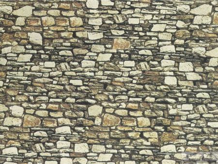 NOCH H0/TT Mauerplatte XL Basalt