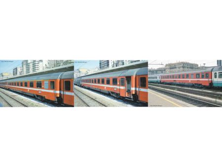 Piko 3er Set Schnellzugwagen Eurofima 1x 1. Klasse + 2x 2. K