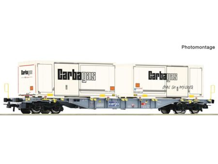 Roco HO Containertragwagen, SBB Cargo