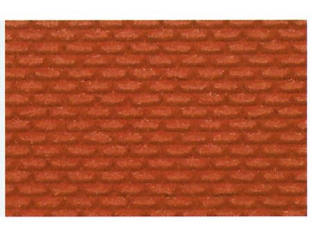 Heki  Ziegelsteinmauer H0/TT, 28x14 cm, 2 Stück