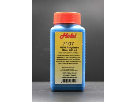 Heki  Acrylfarbe Blau, 200 ml
