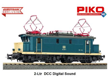 Piko HO E-Lok  144 021 DB Ep. IV, DCC Sound