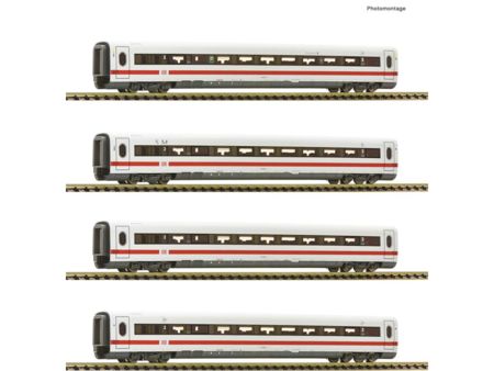 Fleischmann  Spur N 4-tlg. Erg.Set zum ICE 2 (BR 402), DB AG