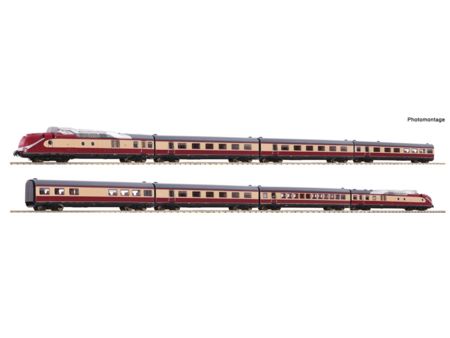 Flm. N 8-tlg. Set: Gasturbinentriebzug BR 602 DB   DCC Sound