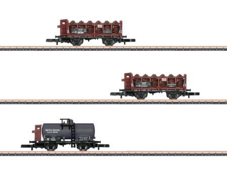Märklin  Miniclub  Wagen-Set Flüssigkeitstranspo