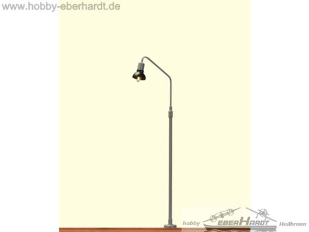 BRAWA  H0 Bogenleuchte, Stecksockel mit LED