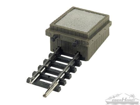 Minitrix Gleis m.Kastenprellbock