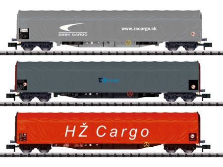 Minitrix Schiebeplanwagen-Set Rilns CD