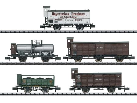 Minitrix Güterwagen-Set Pfalz