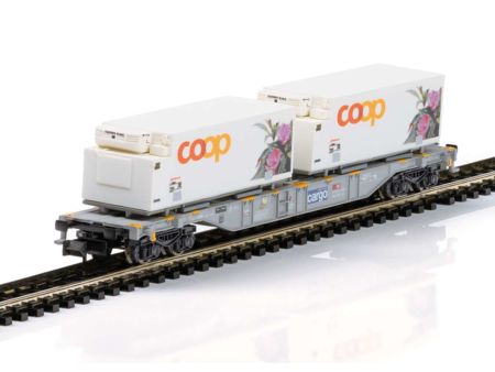 Minitrix Containertragw.Lebensmittlt.